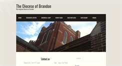 Desktop Screenshot of dioceseofbrandon.org